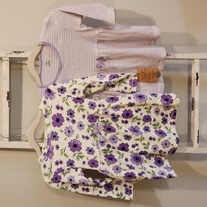Touched by Nature 100% Organic Cotton Bundle Dresses 2T